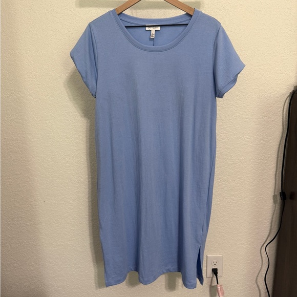 Jessica Simpson Light Blue Casual T-Shirt Dress - Picture 1 of 3